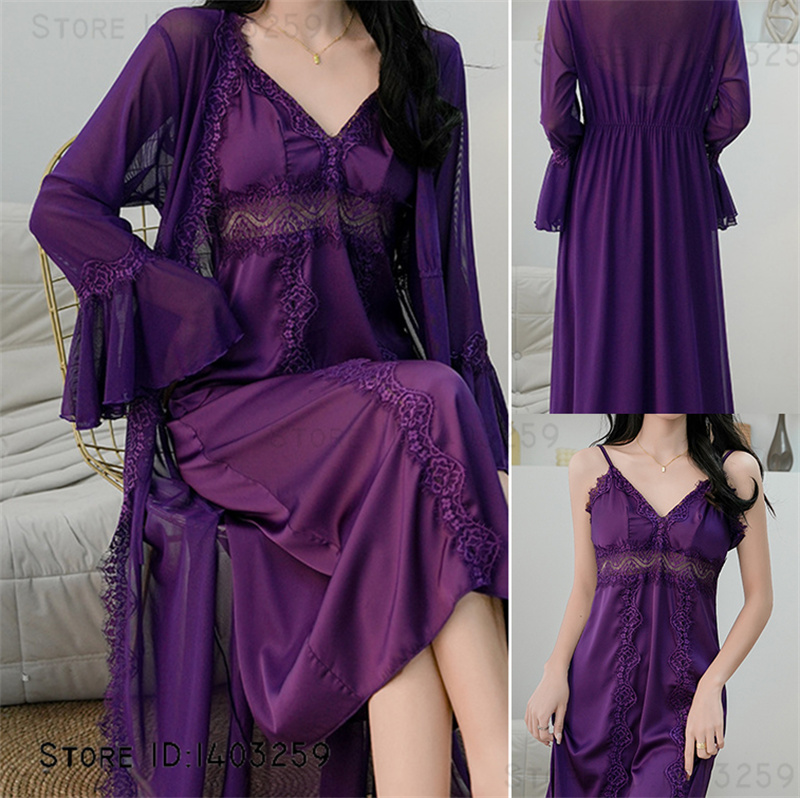 Vrouwelijke Lange Twinset Gewa - Robe Silk Women recensie en prijs