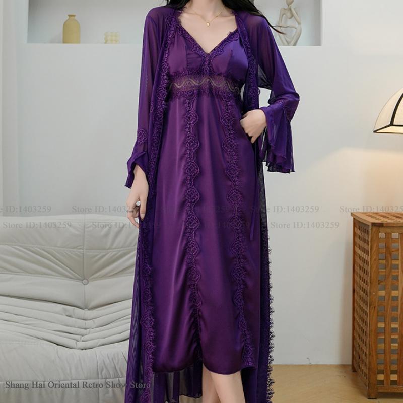 Vrouwelijke Lange Twinset Gewa - Robe Silk Women recensie en prijs